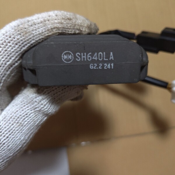 40814 LX150 ピアジオ レギュレター イグナイター CDI ECU PGM-DCTユニット レクチファイア 実働取外し 純正 中古
