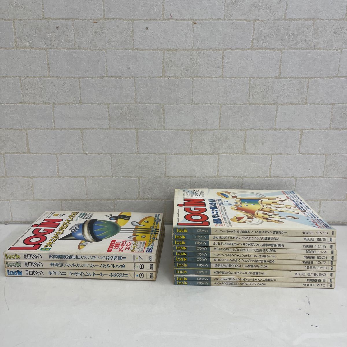 2025年最新】Yahoo!オークション -月刊ログイン 1988の中古品