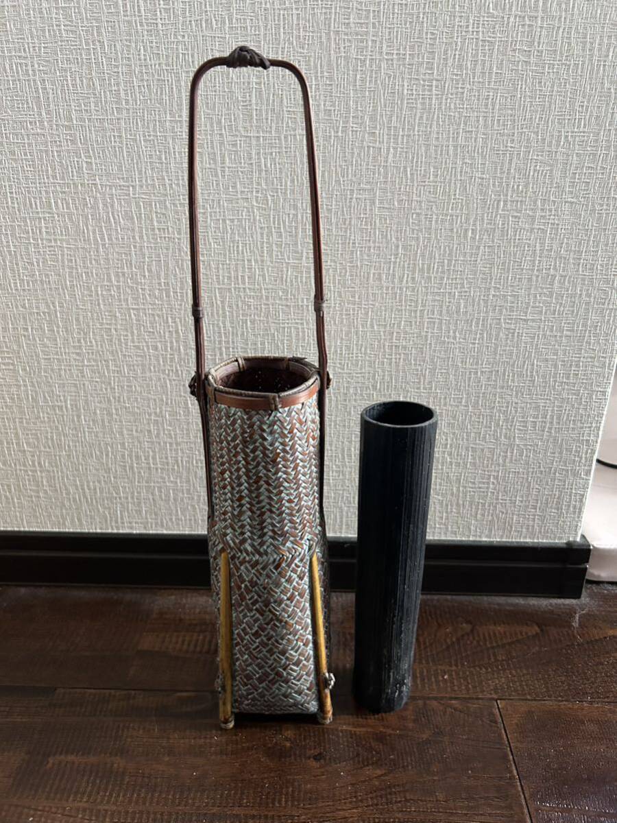 Yahoo!オークション -「竹細工 花瓶」(木工、竹工芸) (工芸品)の