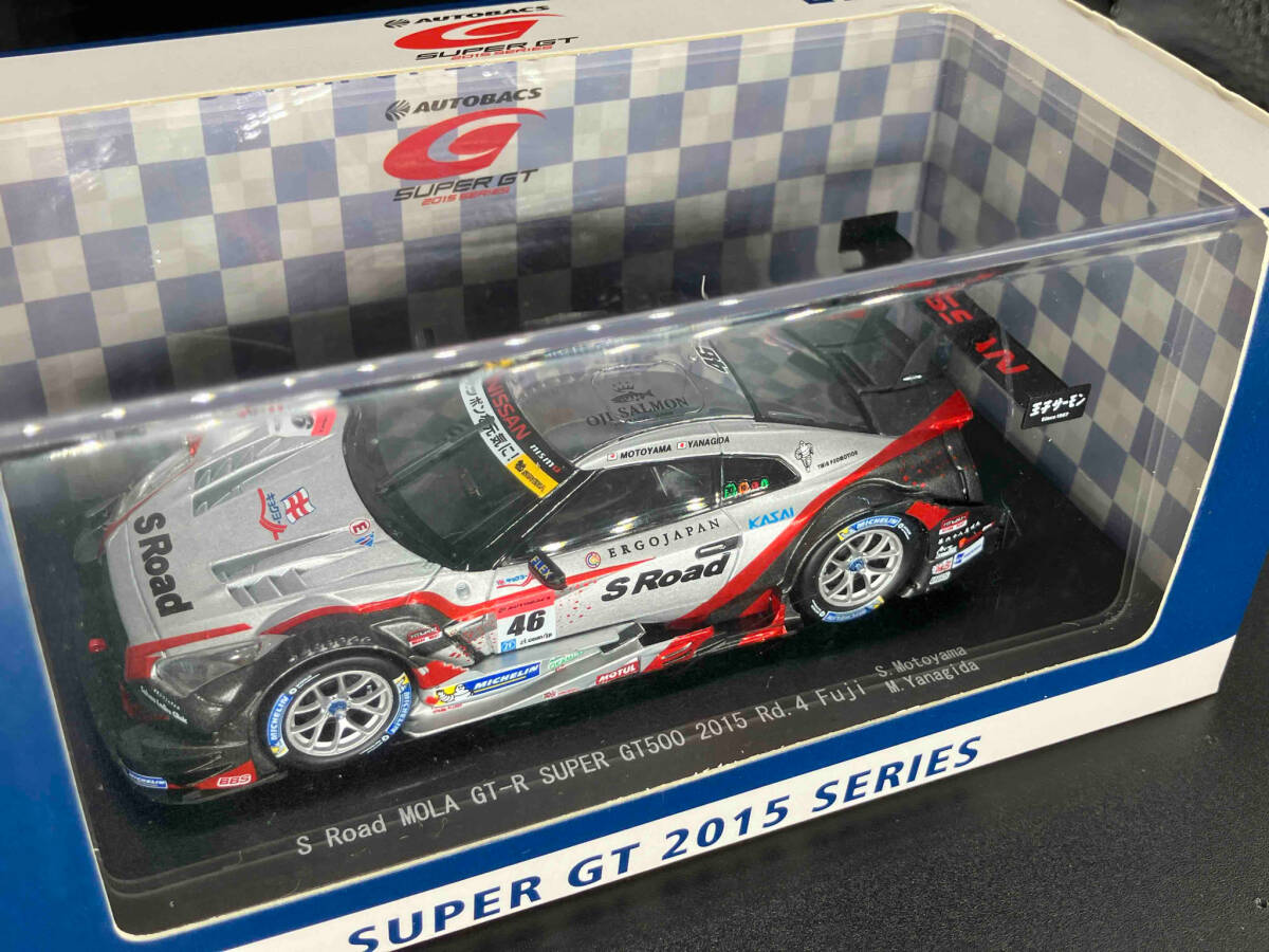EBBRO 1/43 S Road MOLA GT-R SUPER GT500 2015 Rd.4 Fuji No.46 エブロ