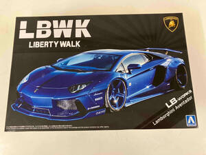 プラモデル アオシマ 1/24 LBワークス ランボルギーニ アヴェンタドール Ver.2 リバティーウォーク No.18