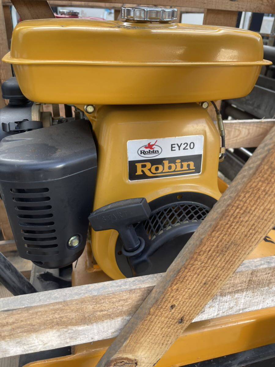 Yahoo!オークション - ロビン ガソリンエンジン EY20B 中古 5馬力