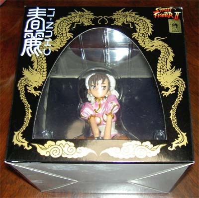 オーガニックORGANIC 春麗フィギュア(ピンク服)(ストリートファイター2,原型:冬音)+Pキャラさくら+rmp001なずな+HGIFカプコンギャルズ