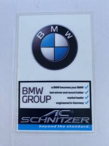 新着!限定!New BMW ACシュニッアー NEW BMW ステッカー 内貼り用 高品質Newタイプステッカー 国内発送!