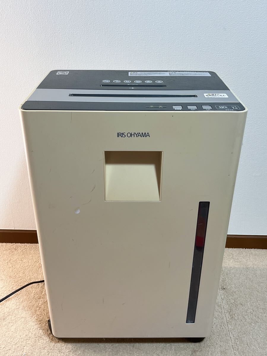 アイリスオーヤマ オフィスシュレッダー SH12H 定格時間20分 Y0743 - メルカリ