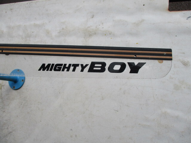  Mighty Boy SS40T оригинальный козырек левая сторона редкий подлинная вещь старый машина 