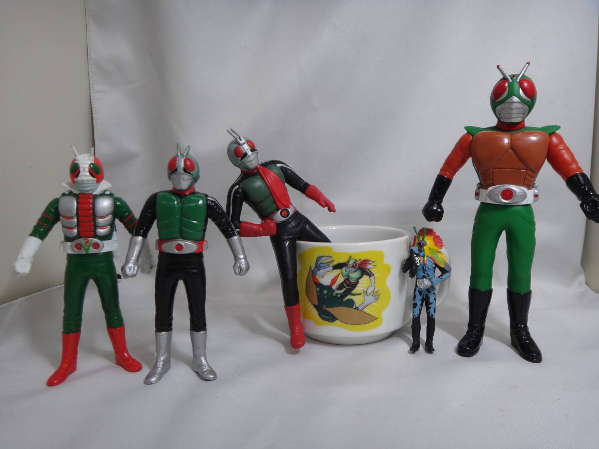 Yahoo!オークション -「仮面ライダー2号 ソフビ」(ビンテージ Yahoo!オークション -「仮面ライダー2号 ソフビ」(ビンテージ