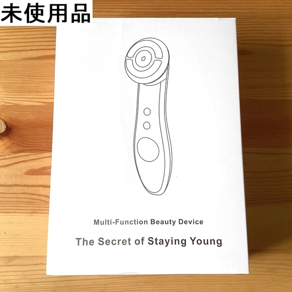 【未使用品】 EMS RF 美顔器 0000786S ★ フェイスケア たるみ 毛穴ケア 目元ケア リフトアップ 新品