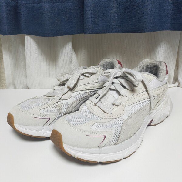 PUMA プーマ 388774-11 テバリス ニトロ スニーカー 27.5㎝ Feather Gray-Wood Violet