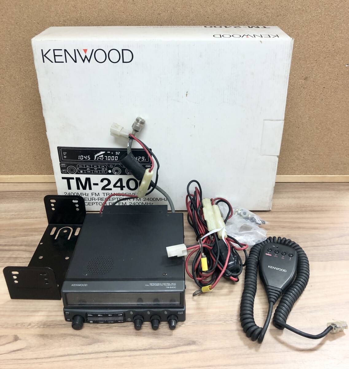 ケンウッドTM-2400 1200バンドユニット付 - トランシーバー ケンウッドTM-2400 1200バンドユニット付 - トランシーバー