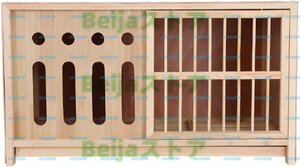 клетка для птиц * клетка половина . имеющий голубь маленький магазин для бытового использования .. клетка для птиц, натуральный. сосна голубь сопутствующие товары, Рождество подарок (Color : Natural 80CM)