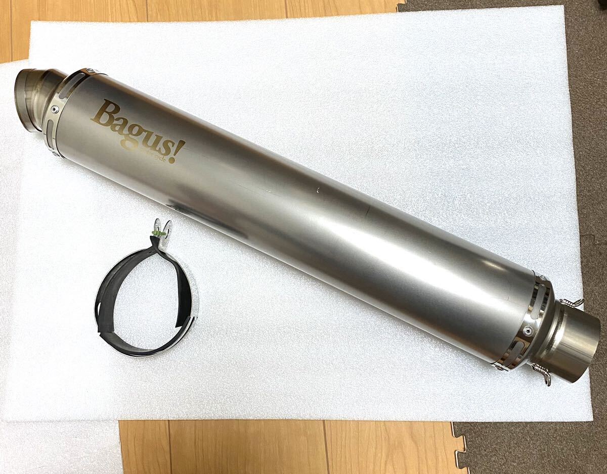 バグース Bagus! チタンサイレンサー美品 GPZ・ZRX・ゼファー