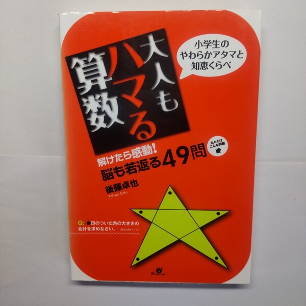 大人もハマる算数 小学生のやわらかアタマと知恵くらべ 後藤卓也/著