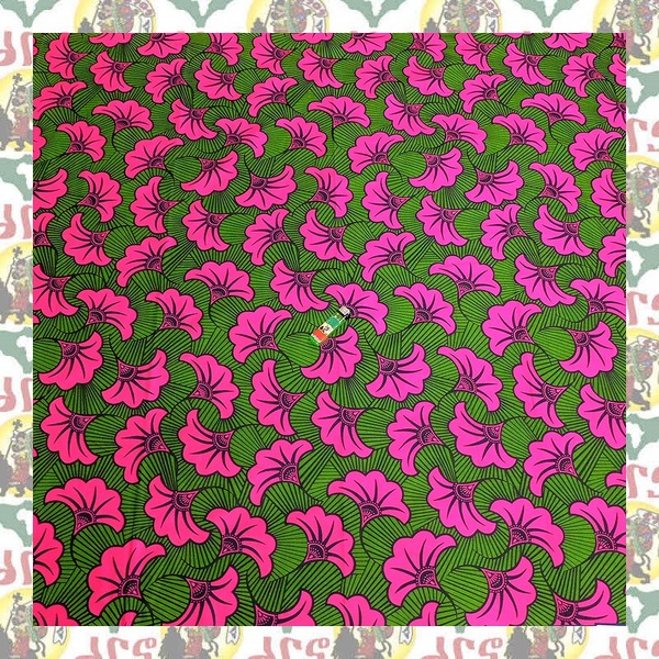 【SALE/90cm x 110cm/1ヤード】アフリカンプリント生地 barg-q35 アフリカ布 アフリカ生地 ゴールドプリント アンカラ キテンゲ パーニュ