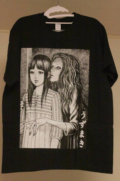 伊藤潤二 うずまき 海外製Tシャツ