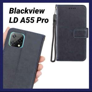Blackview LD A55 Pro ケース カバー 手帳型 PUレザー カード収納 スタンド