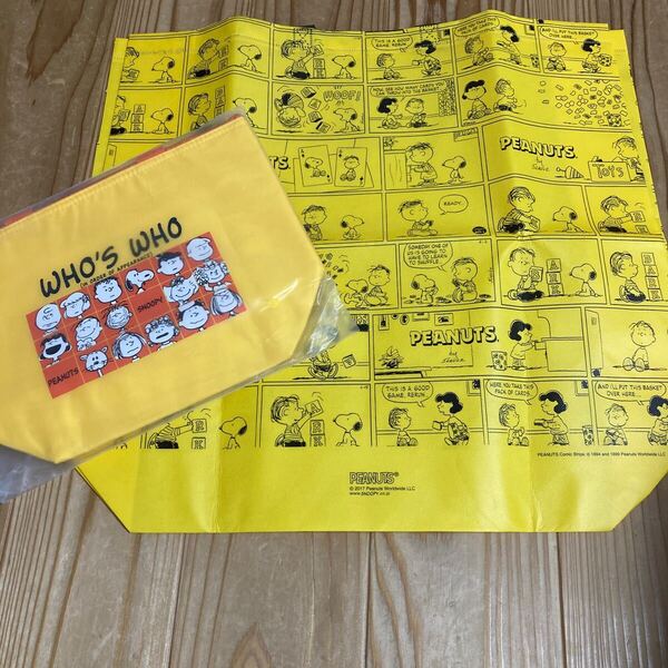 非売品 スヌーピー エコバッグ クーラーバッグ