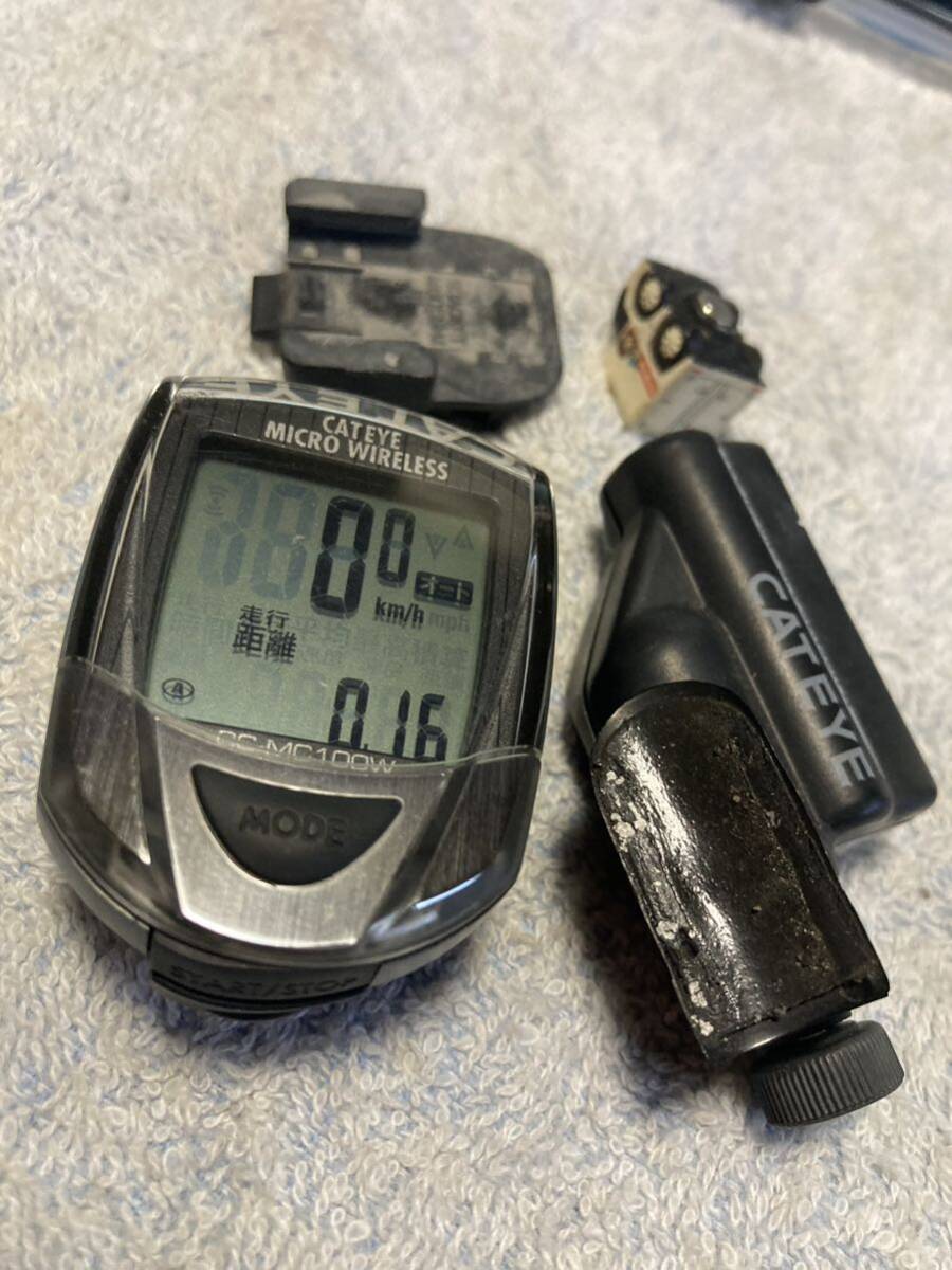  дешевая доставка! единый по всей стране! кошка I [ носорог темно синий ] cycle компьютер [ магнит сенсор отсутствует ] магнит ..[ спидометр отображать ] motard [ off машина ] оптимальный 