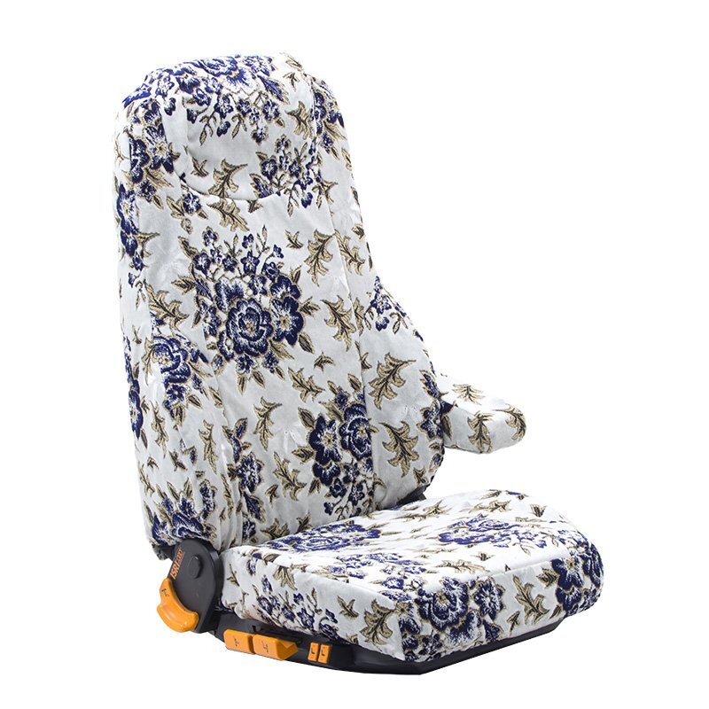 トラック用品 金華山 マドンナ 運転席 07エルフ ワイド シートカバー ホワイト【送料800円】