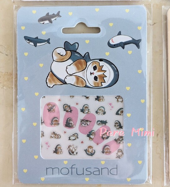 モフサンド さめにゃん ネイルシール 海外限定 ポップアップストア 台湾 新品未使用 未開封
