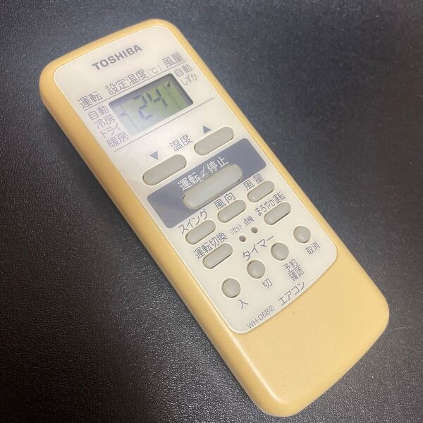 G8901 返品可 東芝 TOSHIBA エアコンリモコン WH-D6B