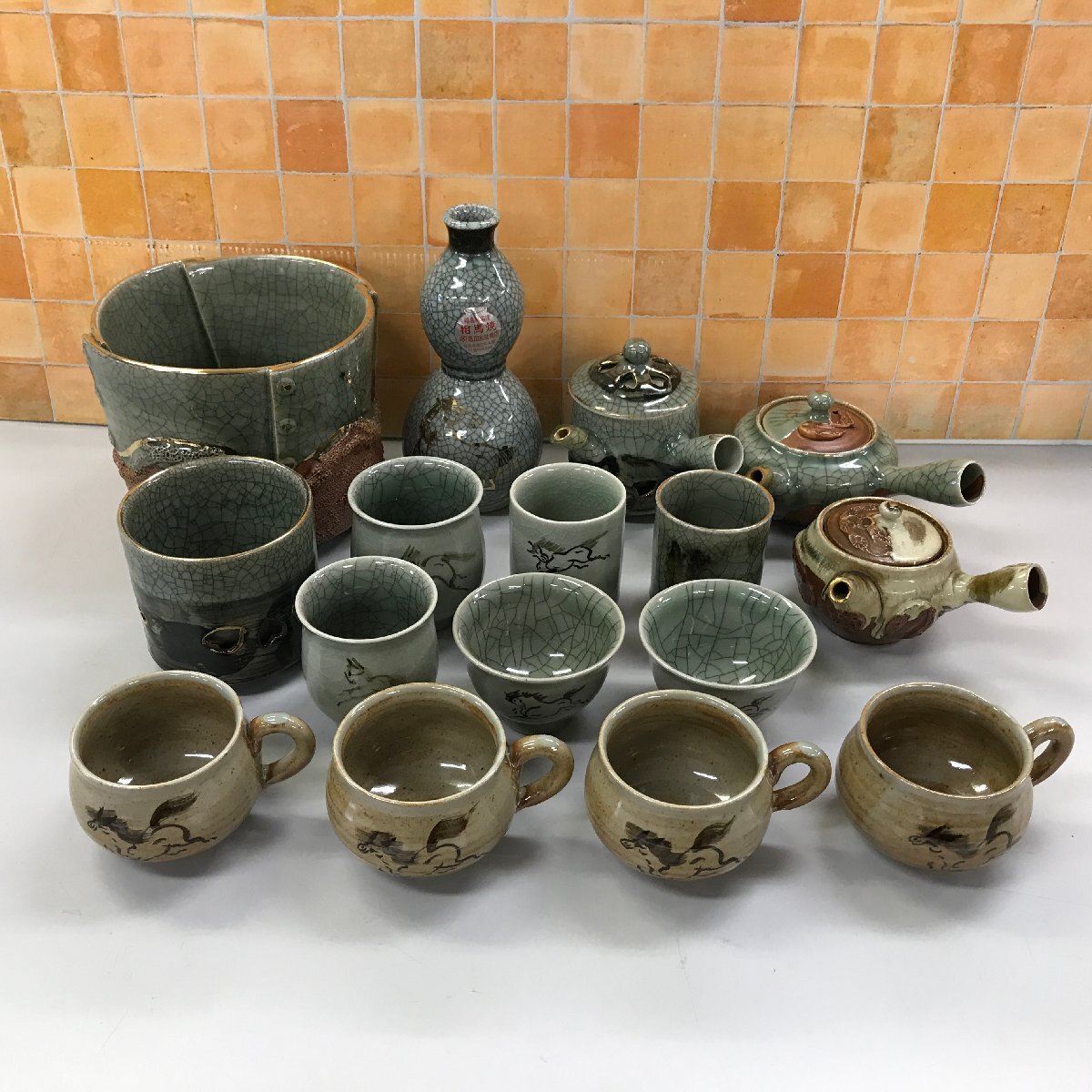 Yahoo!オークション -「相馬焼 茶碗」(アンティーク、コレクション) の落札相場・落札価格
