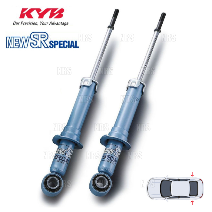 KYB カヤバ NEW SR SPECIAL (リア) アウトランダー CW5W/CW6W 4B12/6B31 05/9~09/12 2WD/4WD車 (NSF1088/NSF1088