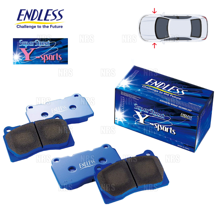 ENDLESS エンドレス SSY (フロント) ハイラックスサーフ KZN185G/KZN185W/VZN185W/RZN185W H5/8~H14/11 (EP375-SSY