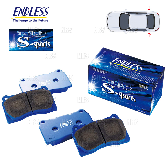 ENDLESS エンドレス SSS (リア) フォレスター STI/tS SG9/SJG H16/2~H30/7 ブレンボ (EP291-SSS