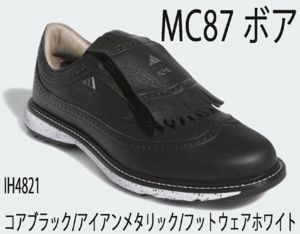 новый товар # Adidas #2024.7#MC87 боа #IH4821# черный | железный металлик | core черный #28.5CM# высококачественный натуральный кожа верхний # стандартный товар