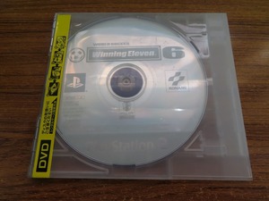 KMG3696★PS2 ソフトのみ ワールドサッカー ウイニングイレブン6 WINNING ELEVEN6 レンタルケース付 起動確認済 研磨・クリーニング済
