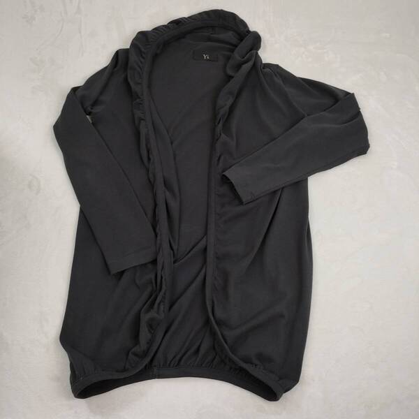 Y's ワイズ YOHJI YAMAMOTO ヨウジヤマモト カーディガン トップス サイズ2 S レディース 綿100% グレー 日本製