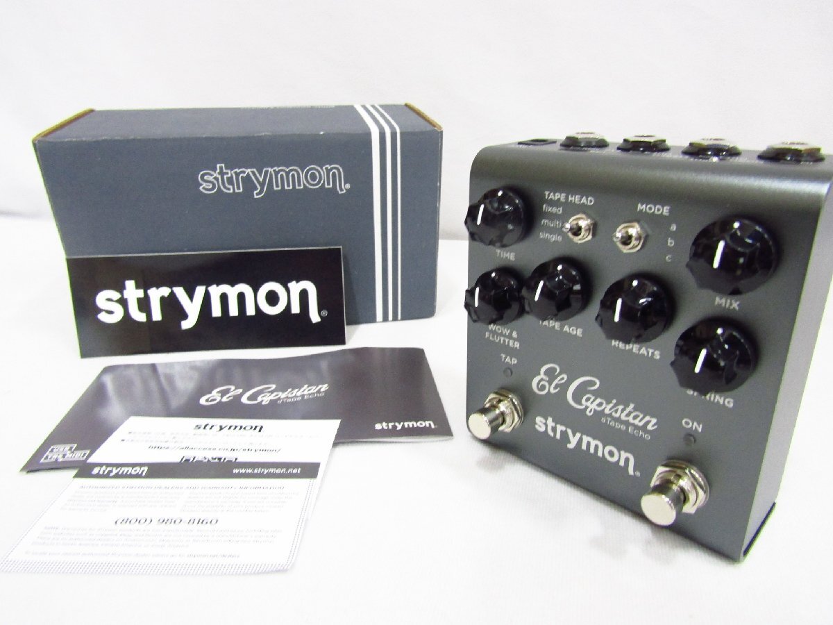 Yahoo!オークション -「strymon el capistan」の落札相場・落札価格 Yahoo!オークション -「strymon el capistan」の落札相場・落札価格