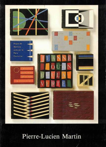 12 ピエール=ルシアン・マルタン『ルリユール作品集』 (原題)Pierre-Lucien Martin, Bibliotheca, Wittockiana, Bruxelles, 1987