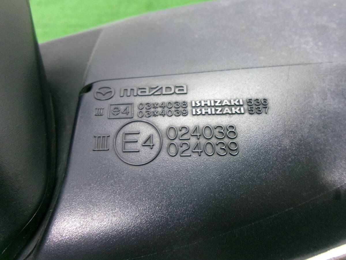 アテンザセダン LDA-GJ2FP 前期 右ドアミラー サイドミラー 運転席側 純正 35J ブルー 青 H24年 XD-L GJ系 GJ5FP 2カプラー10ピン アテンザセダン LDA-GJ2FP 前期 右ドアミラー サイドミラー 運転席側 純正 35J ブルー 青 H24年 XD-L GJ系 GJ5FP 2カプラー10ピン