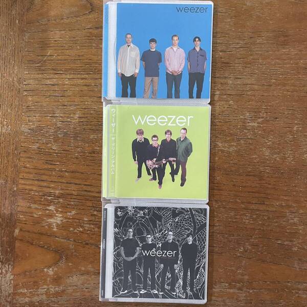 Weezer CD 3枚セット blue album green album make believe ウィーザー