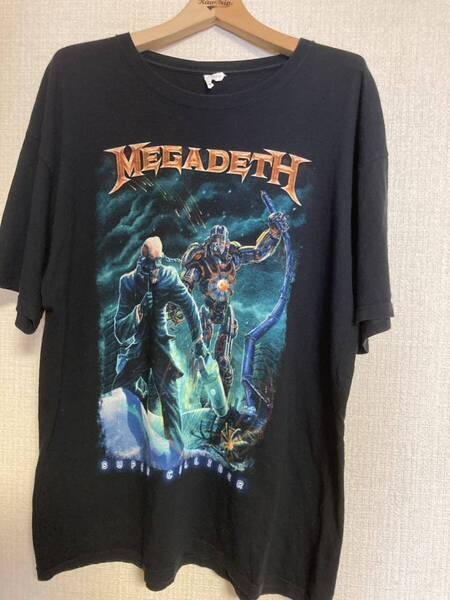 バンドTシャツMEGADETH SUPER COLLIDER 2013ツアー