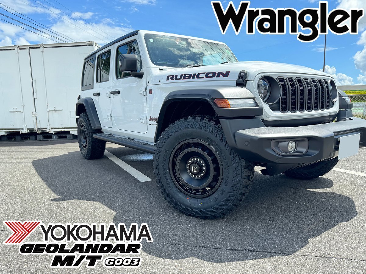 JL JK ラングラー(ルビコン サハラ) 17インチ タイヤホイール 4本セット SwaGGer ヨコハマ ジオランダー MT G003 265/70R17 285/70R17 JL JK ラングラー(ルビコン サハラ) 17インチ タイヤホイール 4本セット SwaGGer ヨコハマ ジオランダー MT G003 265/70R17 285/70R17
