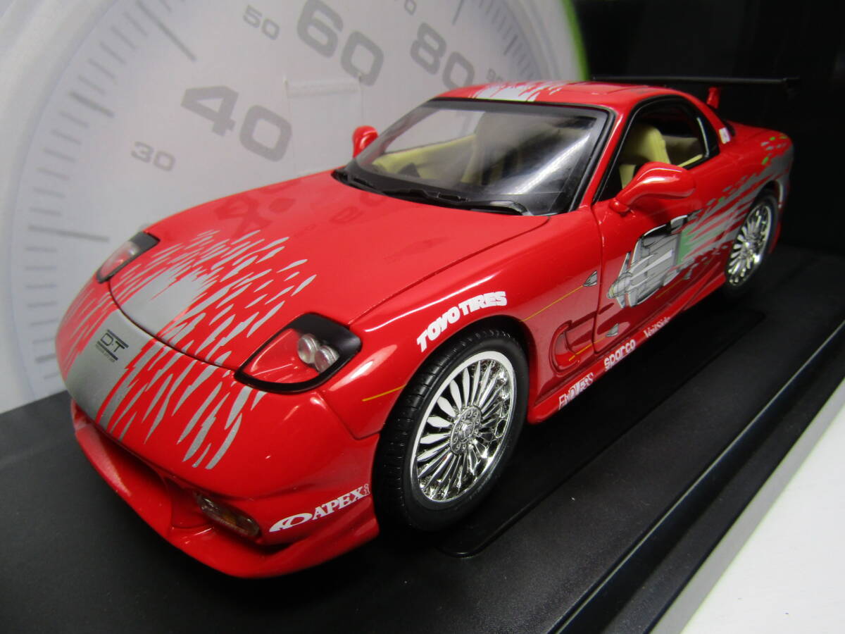 1/18 ワイルドスピード マツダRX－7 FD3S スポコン②