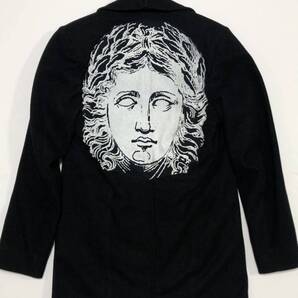 Rolland Berry Create ローランドベリークリエイト Pコート ミドル丈 コート ブラック RBC メデューサ バック フェイス