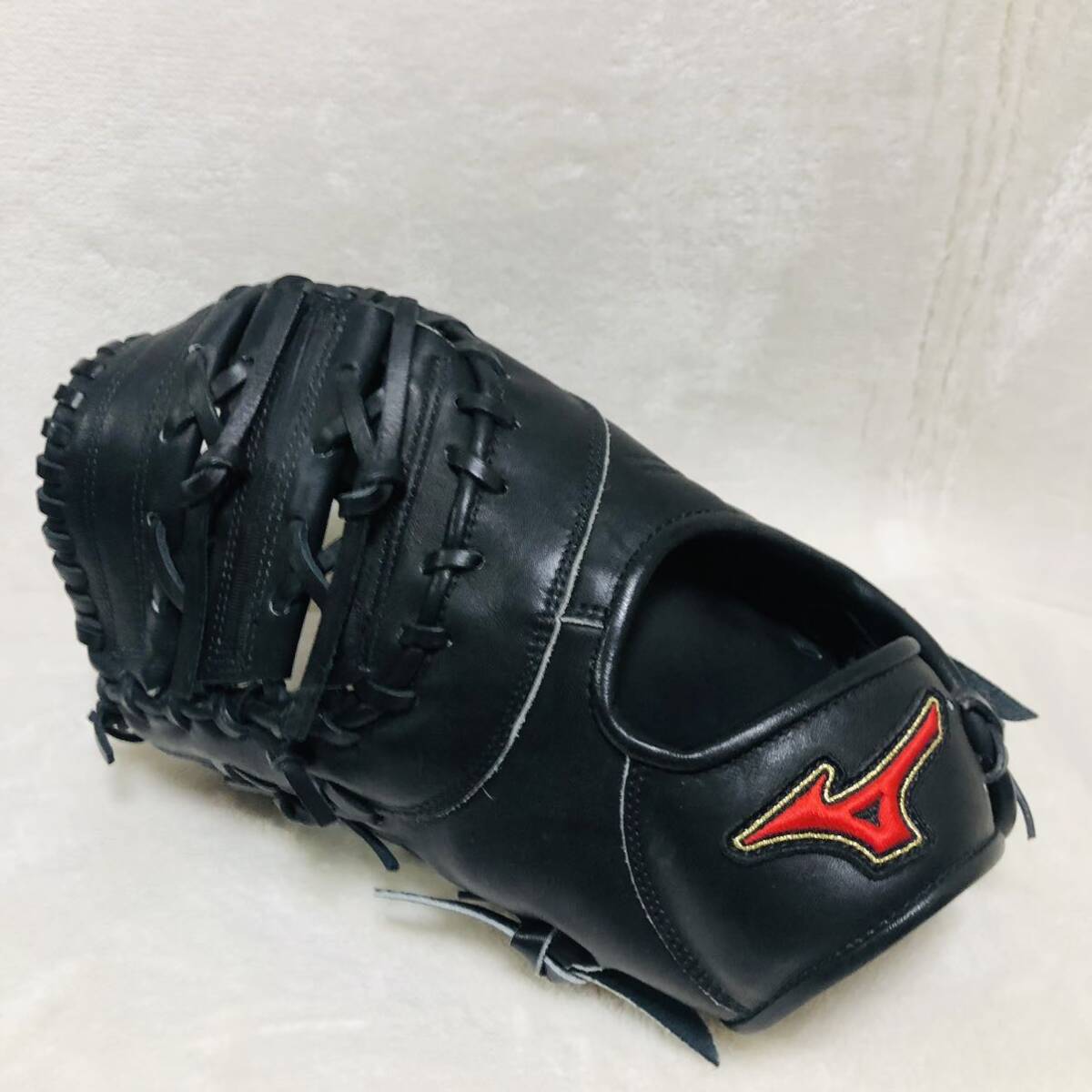 MIZUNO ファーストミット 左投げ グローブ 黒 VICTORY STAGE