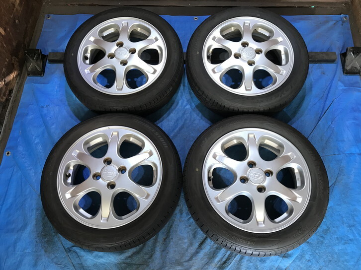 スバル R1 純正 15インチ タイヤホイール アルミ