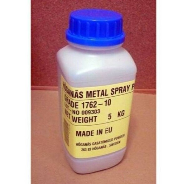 ニッケル基粉末。ヘガネス社製プラズマ粉体溶射溶接用粉末1762-10:5kg 格安