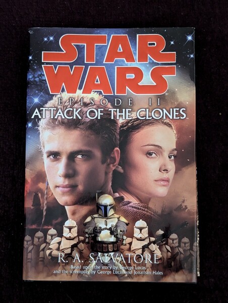 本 長編小説 スター・ウォーズ エピソード2/クローンの攻撃 2002年 発売 STAR WARS