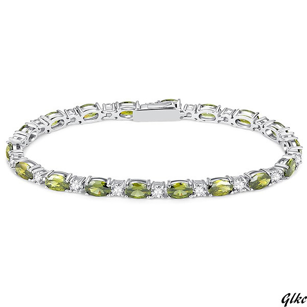 【誕生石が美しく輝くテニスブレスレット】 12ヶ月 誕生石 tennis ジルコニア シルバー S925 お守り 誕生日 記念日