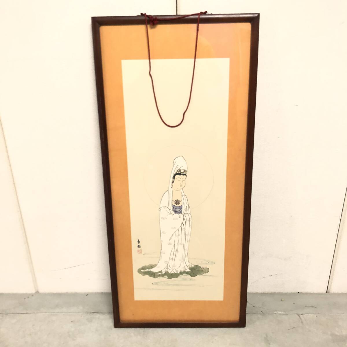 世界救世教 教祖 岡田茂吉「縮小版 日之出観音(昭和6年/工芸印刷 世界救世教 教祖 岡田茂吉「縮小版 日之出観音(昭和6年/工芸印刷