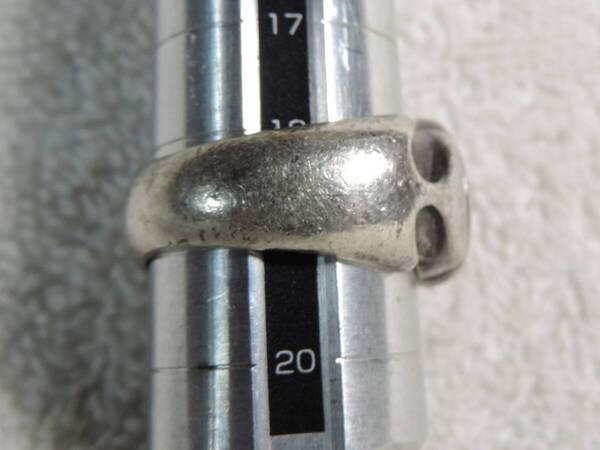 【質問欄より値下げ交渉可】ヴィンテージ リング・メンズ指輪・925刻印有り・中古・18.5号・約16.20g