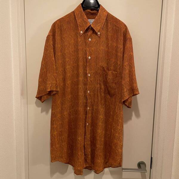 80s 90s CERRUTI 1881 半袖シャツ ヴィンテージ チェルッティ