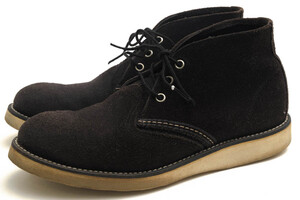 RED WING Red Wing ботинки чукка 3147 CLASSIC CHUKKA Classic чукка Black Abilene Roughout черный abi полоса черновой au