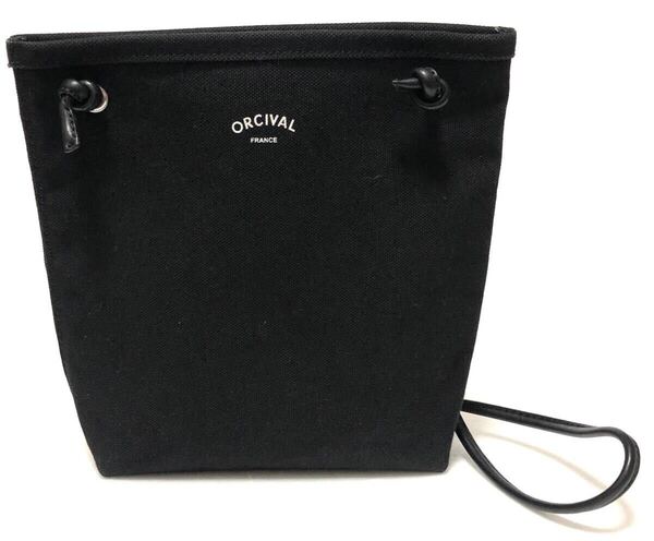 ORCIVAL オーシバル 2408052 ショルダーバッグ ブラック 黒 サコッシュ DANTON ダントン 美品